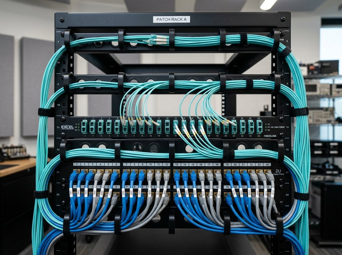 Ultra-Dense OM4 MTP/MPO 24-Fiber Optical Trunk Cable