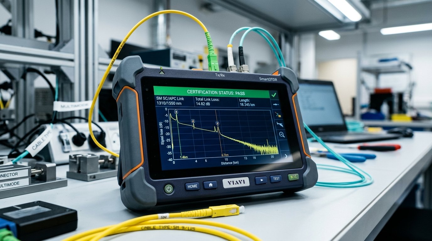 Tier-1 & Tier-2 Fiber Optic Link Certification
